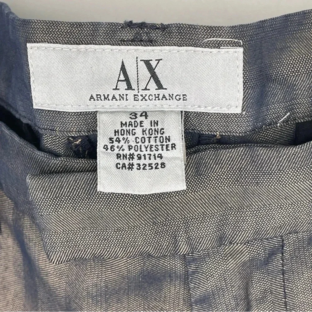 Armani Exchamge Men’s Dress Pant Size 34 - Picture 3 of 7